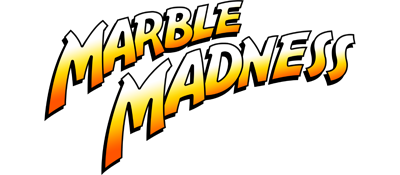 Marble Madness logo for Sega Master System